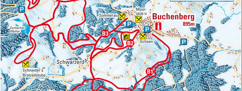 Loipenplan Markt Buchenberg - Eschach