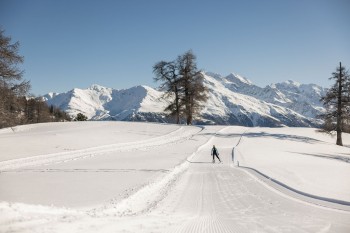 Langlauf und Winterwandern Moosalp