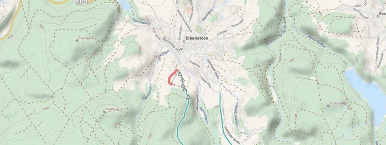 Loipenplan Eibenstock