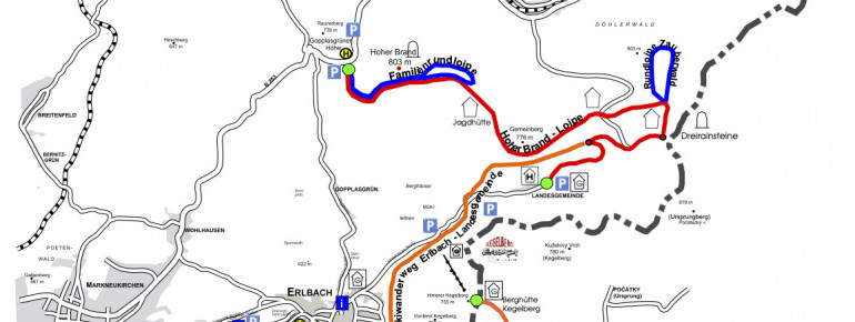 Loipenplan Erlbach