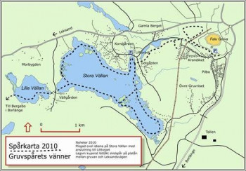Loipenplan Stora Vällan