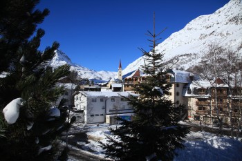Blick auf Galtür