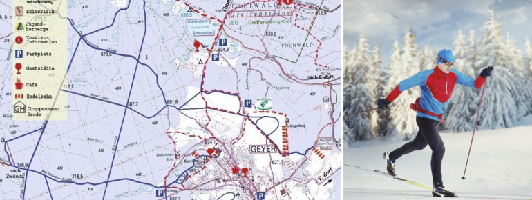 Loipenplan Geyer