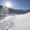 Eine bilderbuchartige Winterlanschaft lockt Wintersportler nach Gosau.