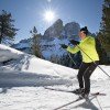 42 Loipenkilometer ziehen sich durch das idyllische Gsieser Tal.