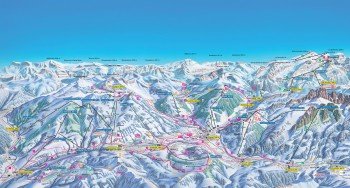 Loipenplan Gstaad