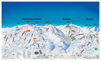 Loipenplan Fügen Kaltenbach