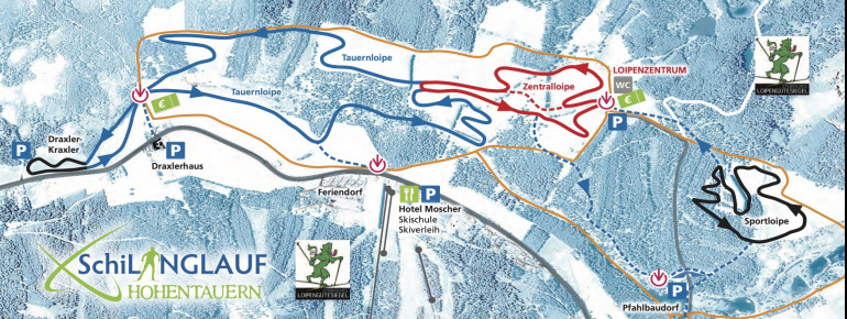 Loipenplan Hohentauern