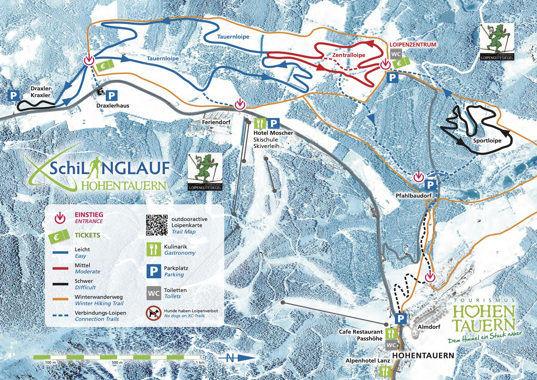 Loipenplan Hohentauern