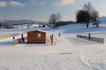 Langlauf im Volksbank Allgäu-Oberschwaben eG Langlaufstadion Isny im Allgäu