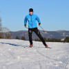 Skater auf der Loipe bei Isny im Allgäu