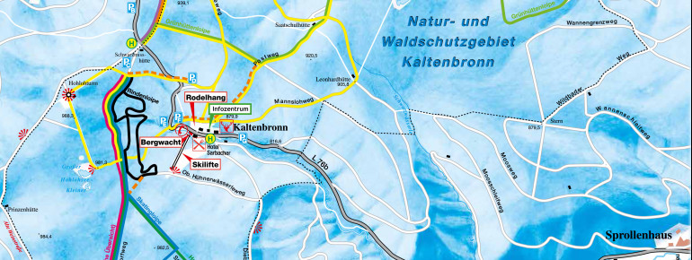 Loipenplan Kaltenbronn