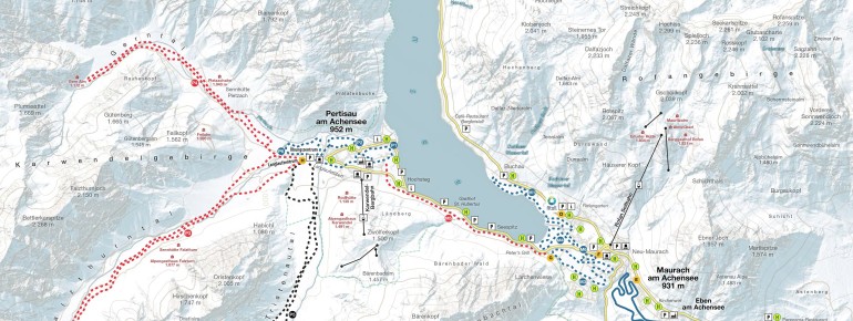 Loipenplan Pertisau
