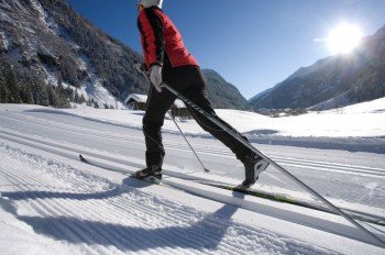 25 Loipenkilometer verbinden die malerischen Orte des Kaunertals.