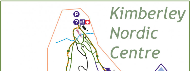 Loipenplan Kimberley Nordic Club