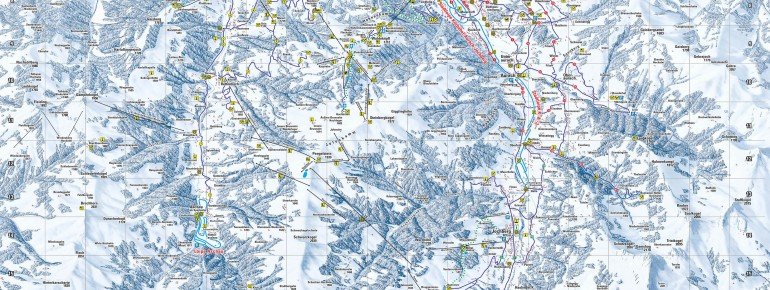 Loipenplan Kitzbühel