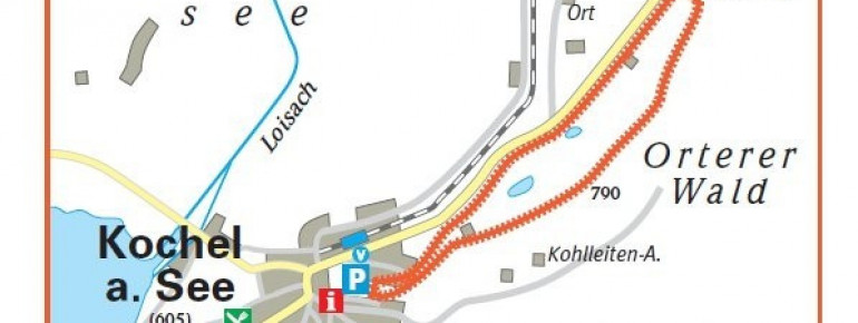 Loipenplan Kochel am See