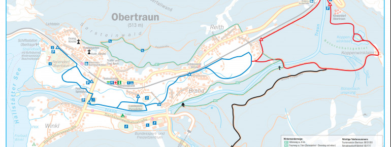 Loipenplan Obertraun