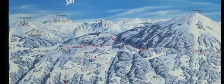 Loipenplan Kristberg Silbertal