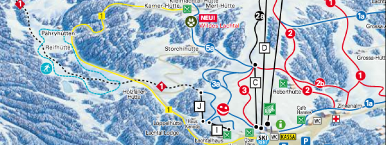 Loipenplan Lachtal