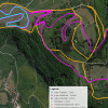Gesamtes Netz mit Wanderwege