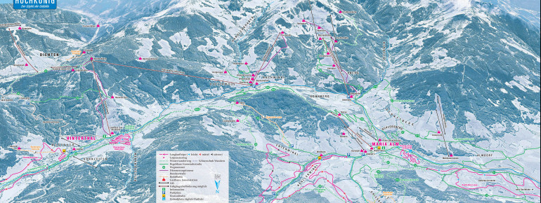 Loipenplan Maria Alm