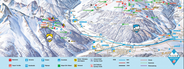 Loipenplan Mayrhofen