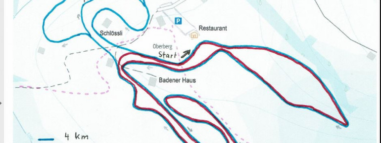 Loipenplan Mythenregion
