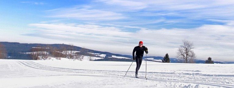 100 Loipenkilometer sind in der Region geboten.