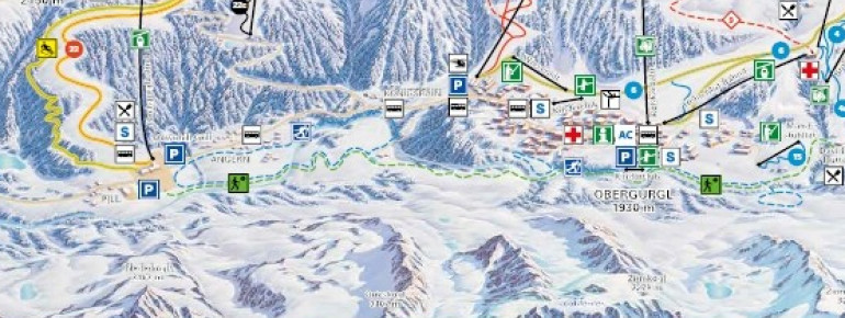 Loipenplan Obergurgl Hochgurgl