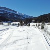 Die Rohrmoos-Loipe ist besonders schneesicher.