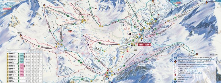 Loipenplan Obertauern