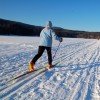 Die Rundloipe am Sognsvann-See gehört zu den schönsten in der Region