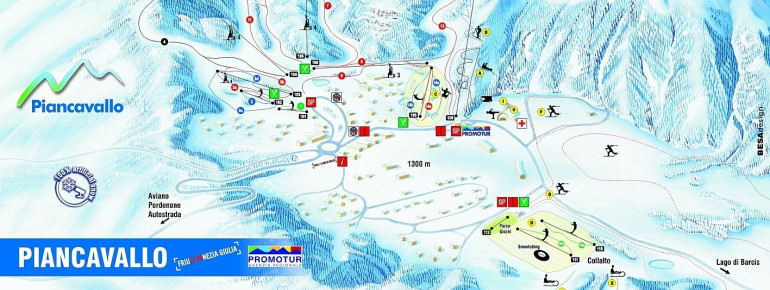 Loipenplan Piancavallo