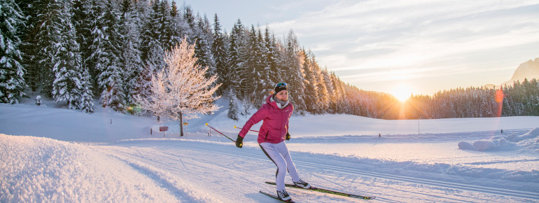Skating im tief verschneiten PillerseTal