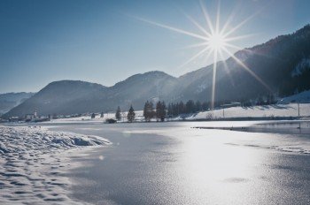 Direkt am Pillersee liegt das Dorf St. Ulrich am Pillersee