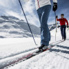 Am Pitztaler Gletscher können Langläufer die rund 6 Kilometer lange Höhenloipe erkunden.