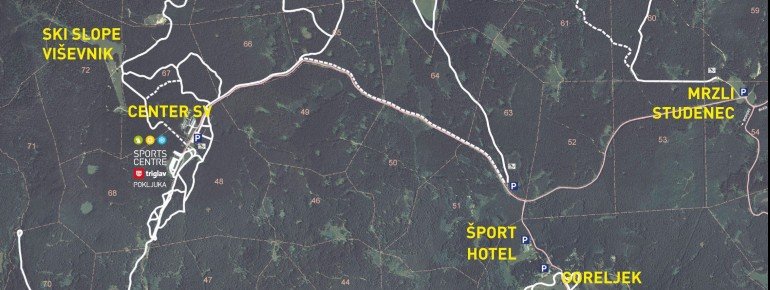 Loipenplan Pokljuka