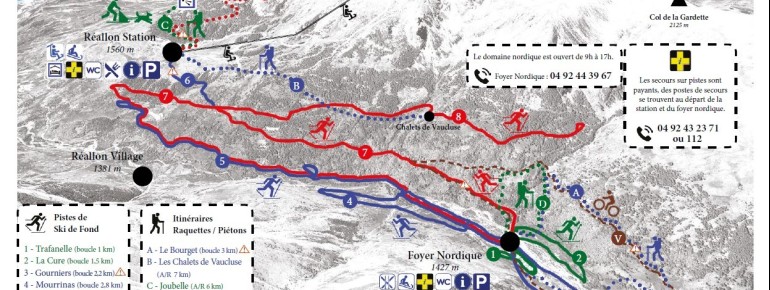 Loipenplan Réallon