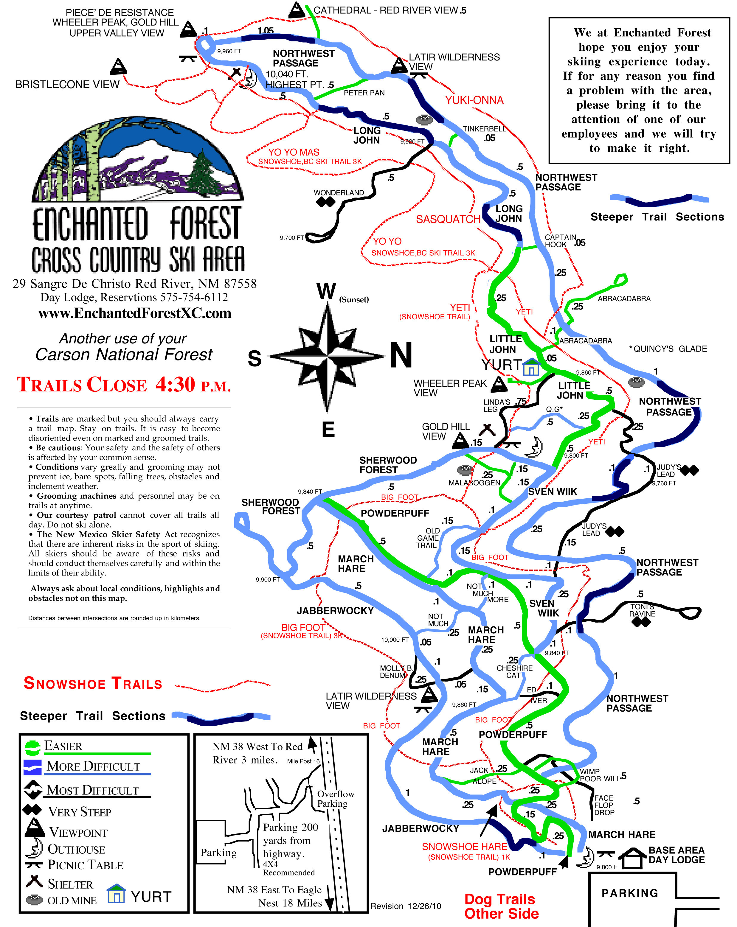 Loipenplan Enchanted Forest