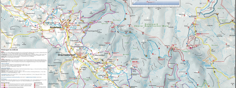 Loipenplan Frath/Drachselsried
