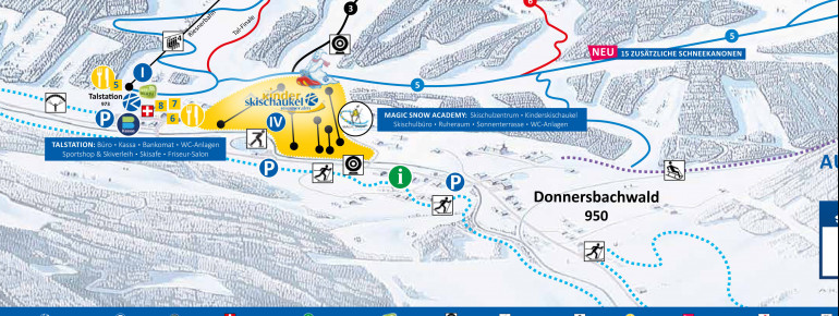 Loipenplan Riesneralm