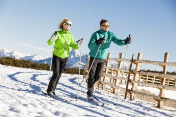 Eine der schönsten Loipen des Landes ist die Panoramahöhenloipe am Rittner Horn.