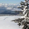 Das malerische Langlaufgebiet liegt oberhalb von Bozen.