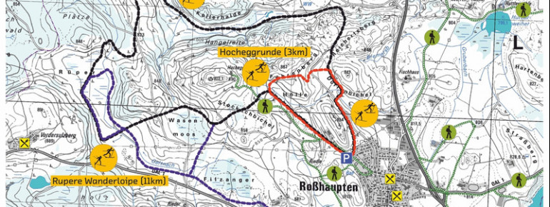 Loipenplan Roßhaupten