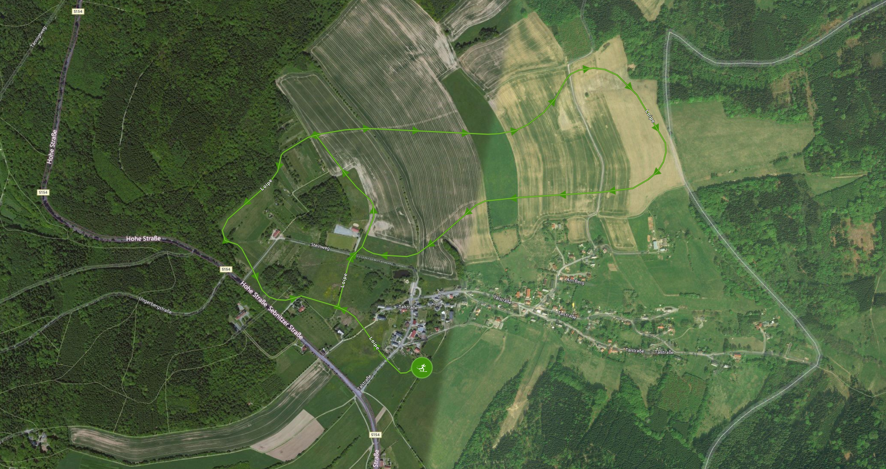 Loipenplan Rugiswalde