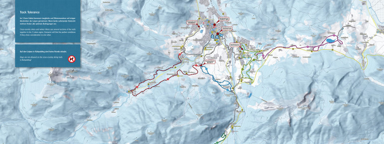 Loipenplan Ruhpolding