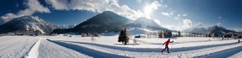 Von den Loipen eröffnen sich traumhafte Panoramen.