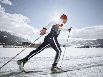 Saalfelden Leogang lockt mit 150 Loipenkilometern.