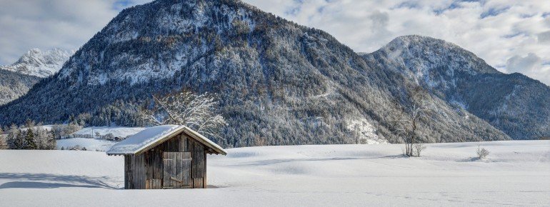 Langlauf-Idylle im Salzburger Saalachtal